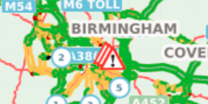 Click to view the UK traffic map
